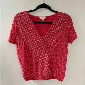 Luck Brand Wrap Top